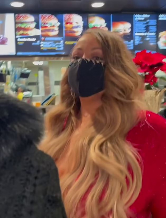 mariah carey goes to the drive-thru, and it’s exactly what you’d expect
