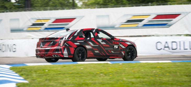 a day after launching non-track-ready v-series, cadillac teases track-ready v-series