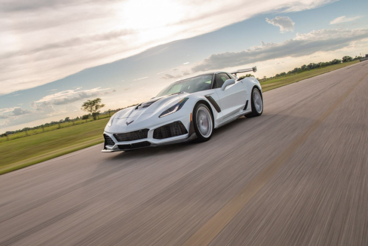 hennessey performance gives corvette zr1 up to 1,200 horses