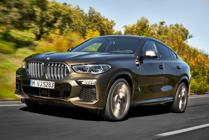 new bmw x6 is more powerful, more glowing