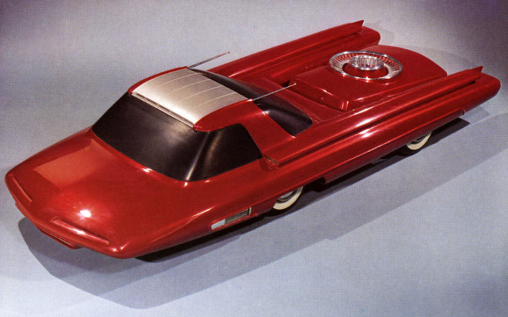 crazy concept cars of the jet age