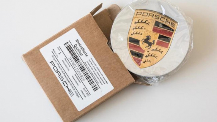 porsche's anti-counterfeiters talk wrong animals, spelling mistakes, and little blue pills