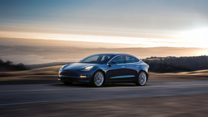 tesla model 3 now included in federal ev incentive