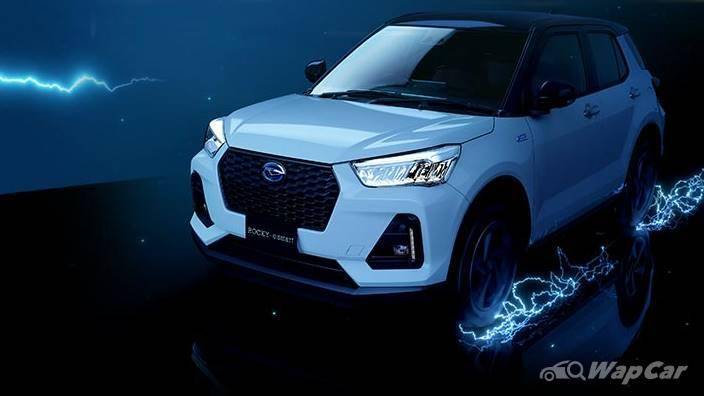never mind the ativa, this raised-up daihatsu rocky e:smart hybrid is what you need for floods