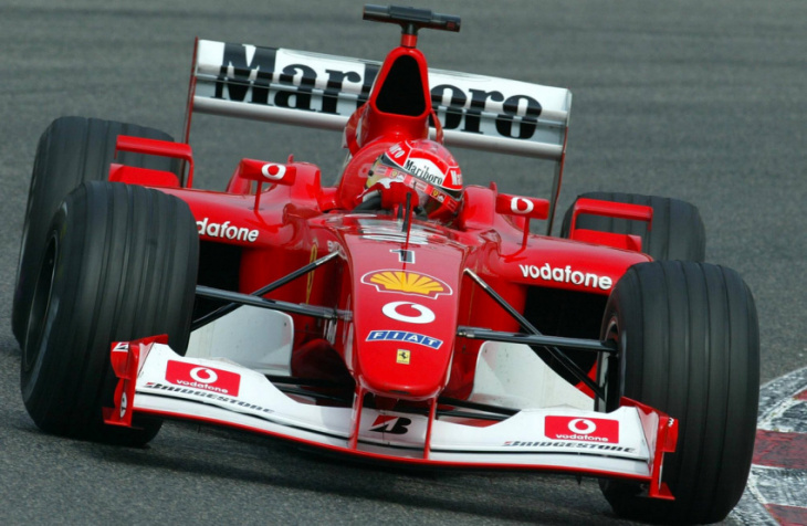 this is your chance to buy schumacher's ferrari f1 car, live your formula one dreams