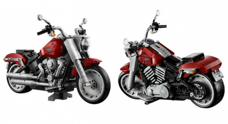 harley & lego create 1000+ piece motorcycle
