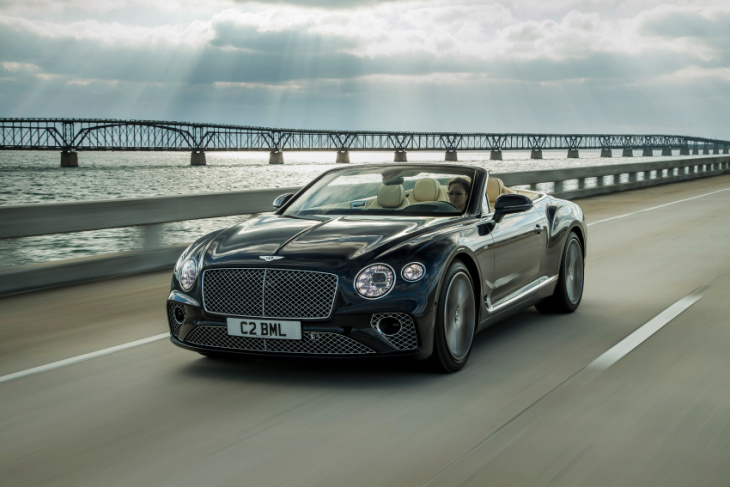 bentley continental gets fuel-sipping, better handling v8