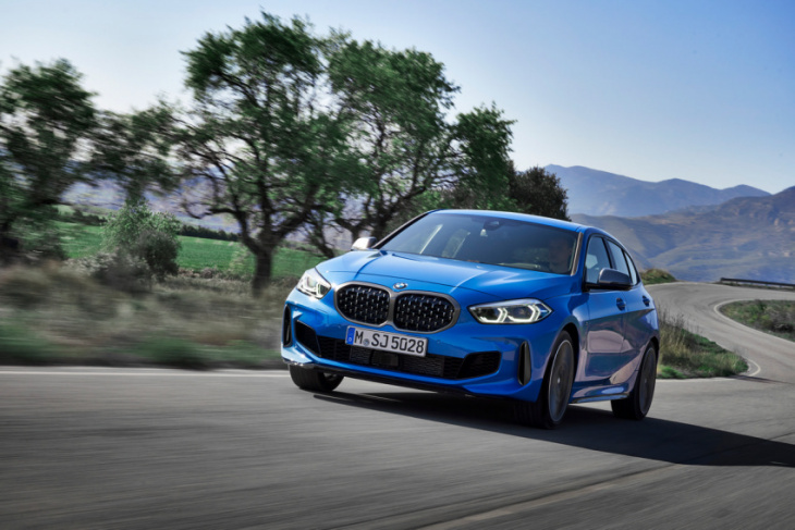 bmw 1 series goes front drive, makes up for it with 306 hp m135i xdrive