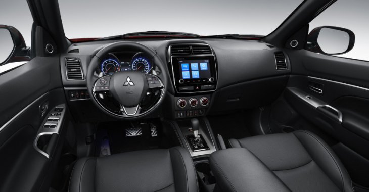 android, mitsubishi to reveal restyled rvr in geneva