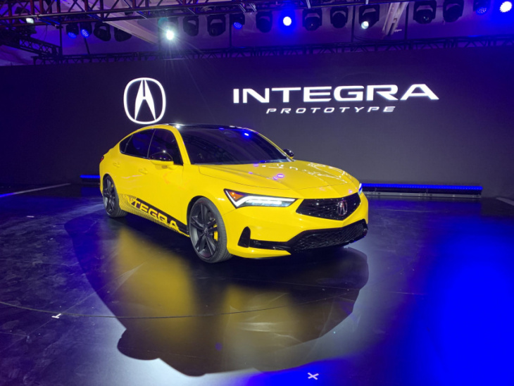 2023 acura integra prototype revealed: the 5-door hatchback we didn’t know we needed