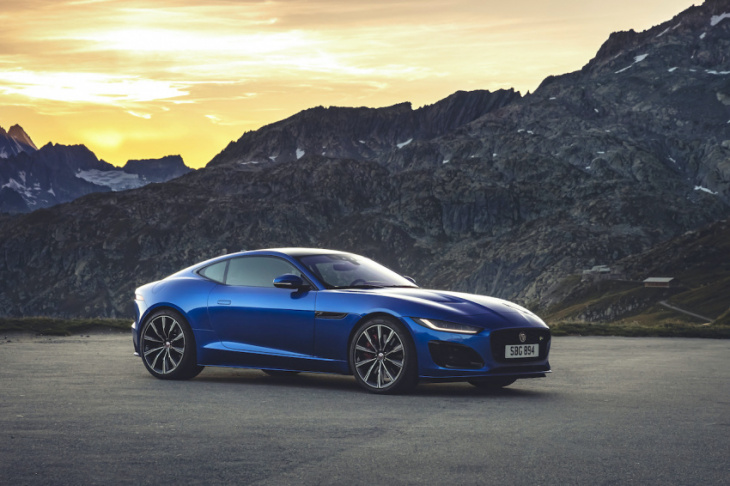android, facelifted 2021 jaguar f-type breaks cover
