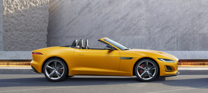 android, facelifted 2021 jaguar f-type breaks cover