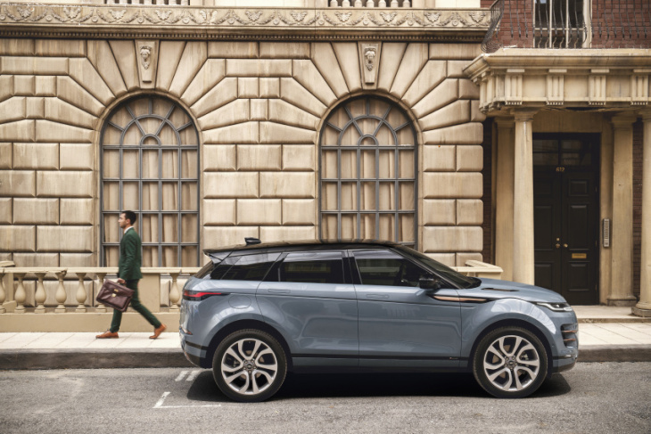 android, 2020 range rover evoque is land rover’s first hybrid