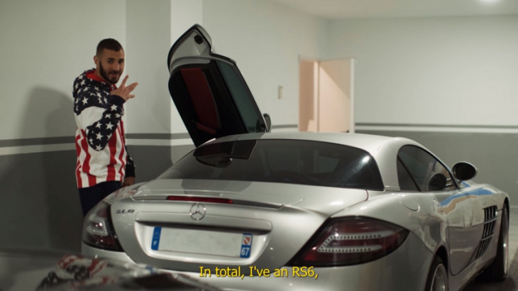 karim benzema introduces his car collection, it has a few interesting vehicles