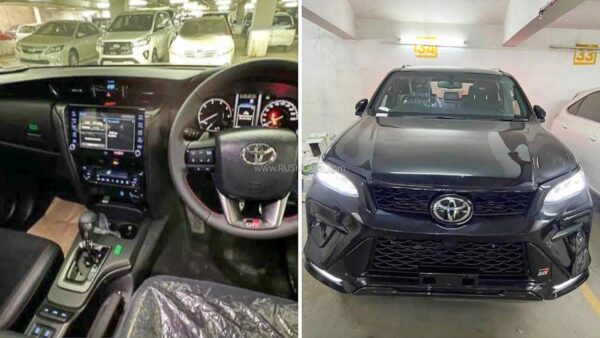 2022 toyota fortuner gr sport spied in india – launch expected soon