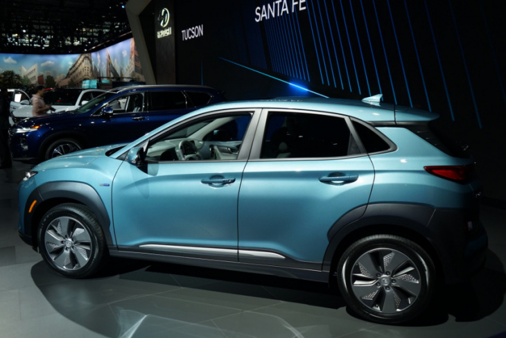 android, 2019 hyundai kona electric makes canadian debut at vancouver auto show