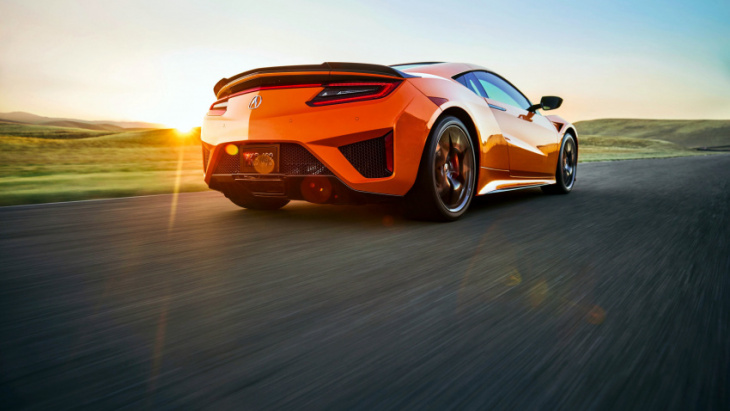 2019 acura nsx features many upgrades