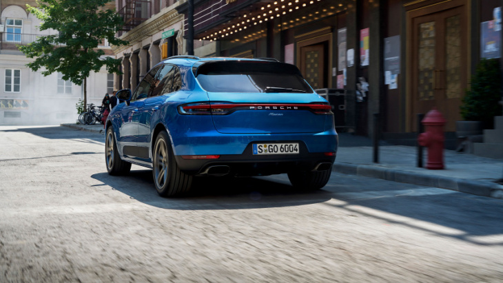 refreshed porsche macan bows in la