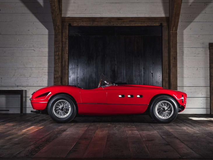 1953 ferrari 340 mm spyder by vignale is one of only four left