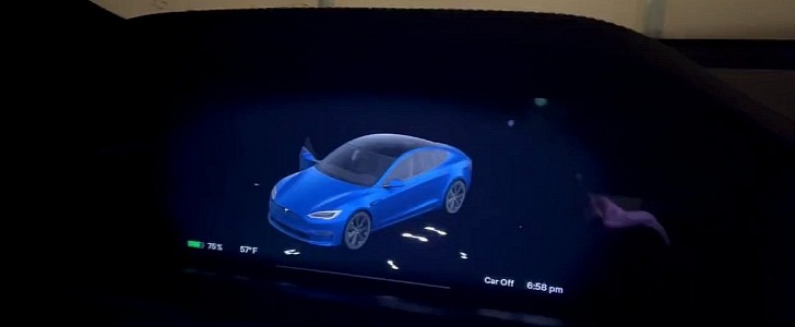 tesla's holiday update is now turning cars into megaphones