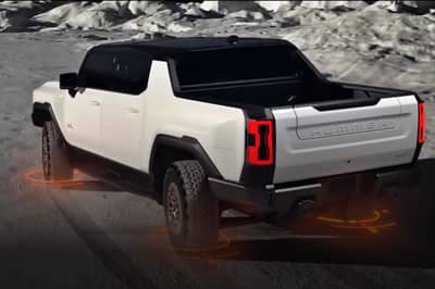 christmas special: believe us when we say that the gmc hummer ev can drive sideways