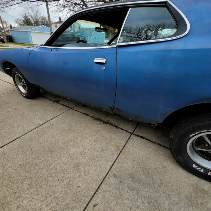 1973 dodge charger rallye flexes rare matching-numbers v8, needs total restoration