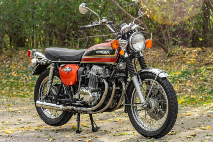 this 1975 honda cb750 four k5 comes with some patina, craves a thorough restoration