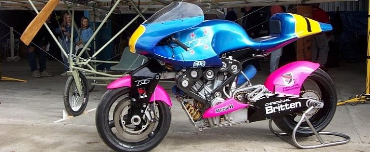 here’s your chance to see a legendary britten v1000 machine in person
