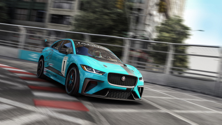 jaguar electric race car debuts in berlin