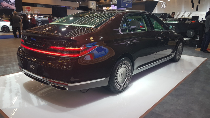 android, redesigned 2020 genesis g90 makes north american debut 