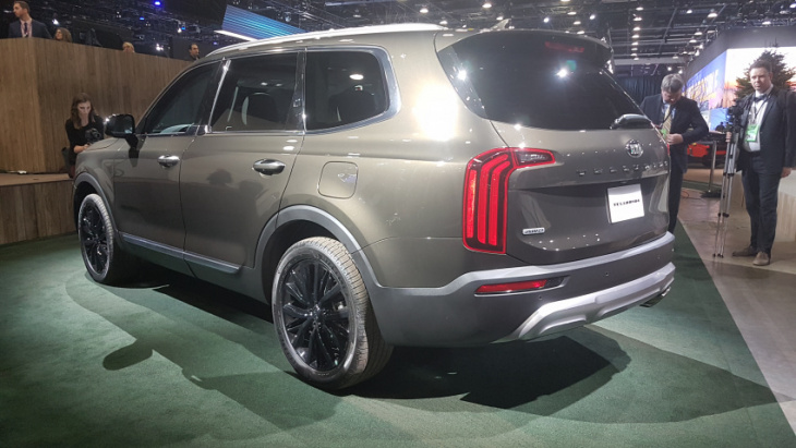 android, kia rolls out 2020 telluride in detroit