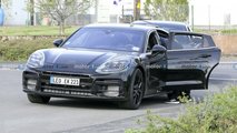 2024 porsche panamera spied parading major updates on and off track