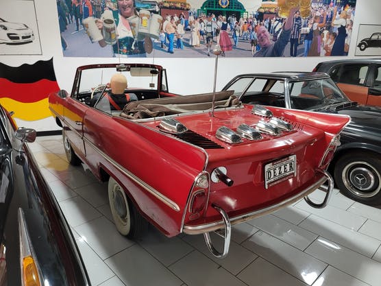german car exhibit at dezerland