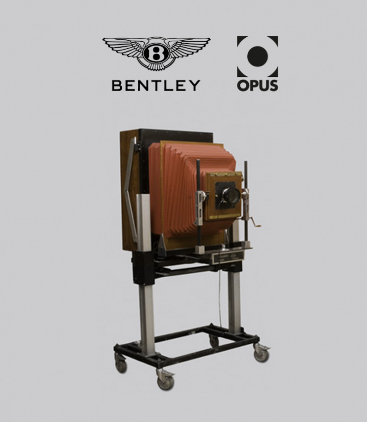 bentley centenary opus book uses iconic camera