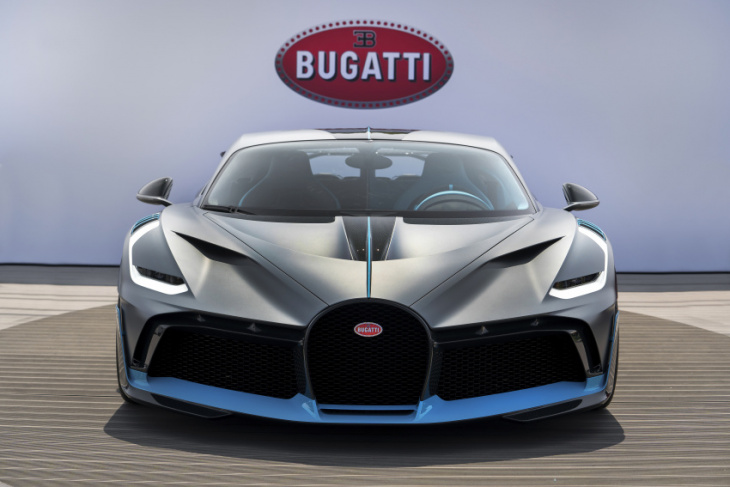 bugatti divo unveiled at the quail