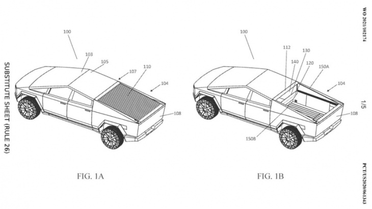tesla has a patent for potential folding seats in cybertruck