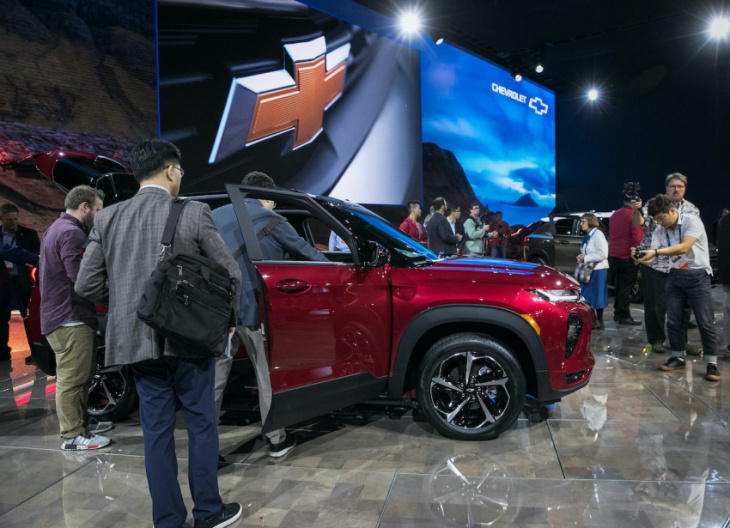 android, chevrolet goes back to the name bin for compact trailblazer crossover
