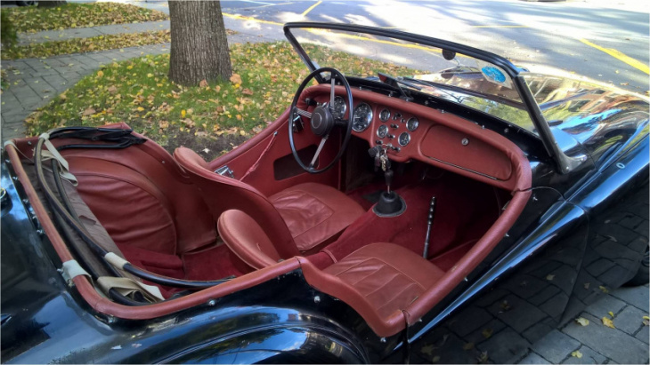 triumph tr2 owned by montreal resident for 64 years, now for sale 