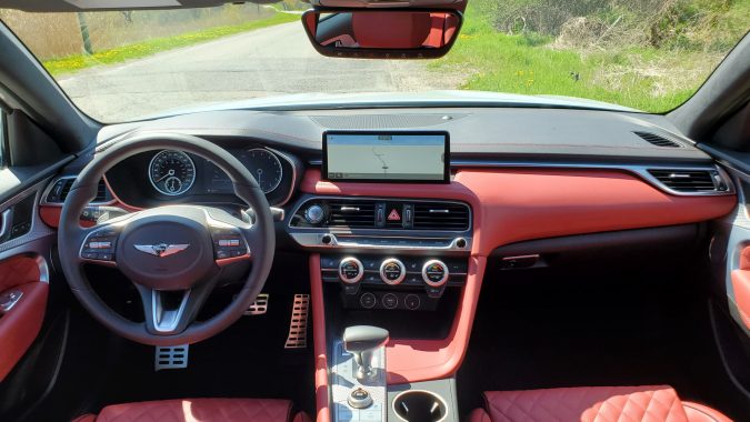 android, first drive: 2022 genesis g70