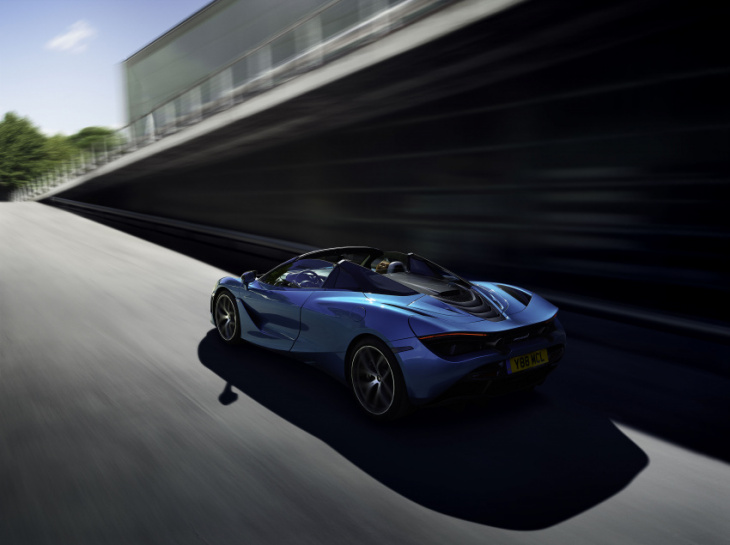 mclaren lets the wind blow at 325 km/h