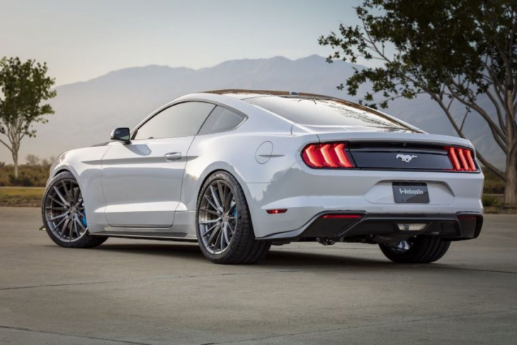 mustang lithium is a 900 hp electric pony car with a manual transmission