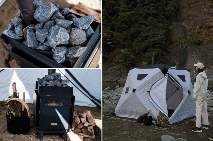 the iam portable tent sauna aims to make your outdoor adventures even better