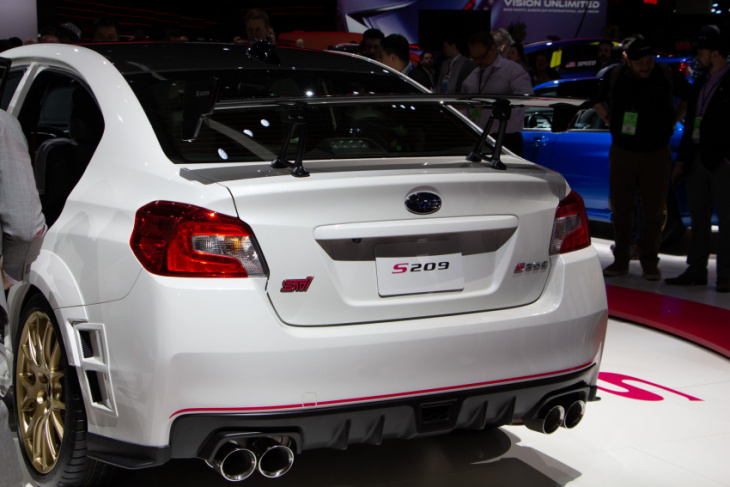 subaru reveals quickest sti ever, but we still can't have it