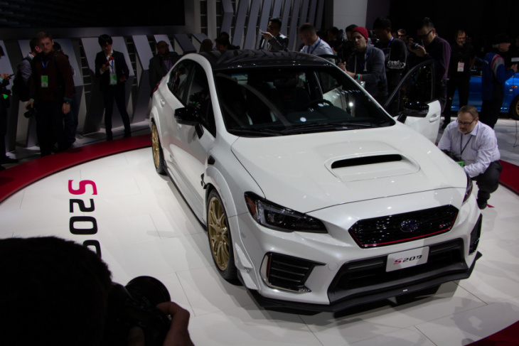 subaru reveals quickest sti ever, but we still can't have it