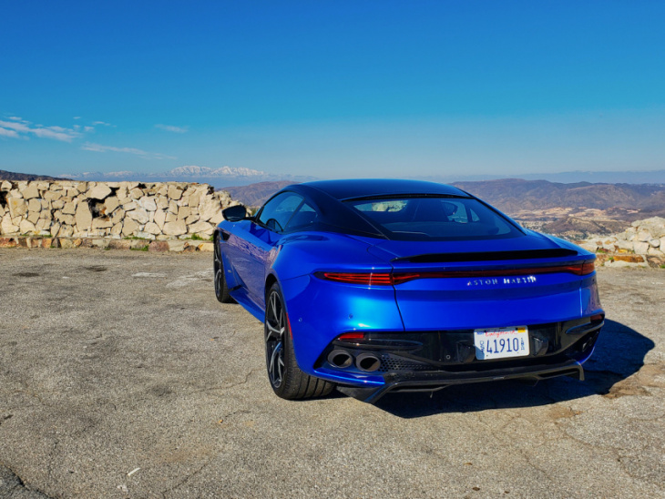 an aston martin dbs meets one of california's most notorious roads