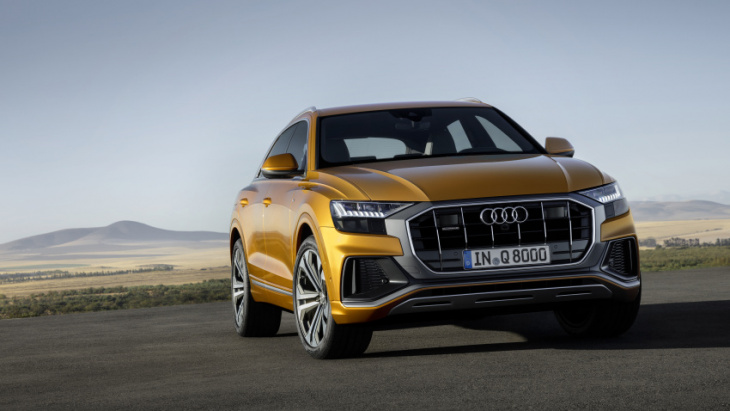 the new face of the q family: the audi q8