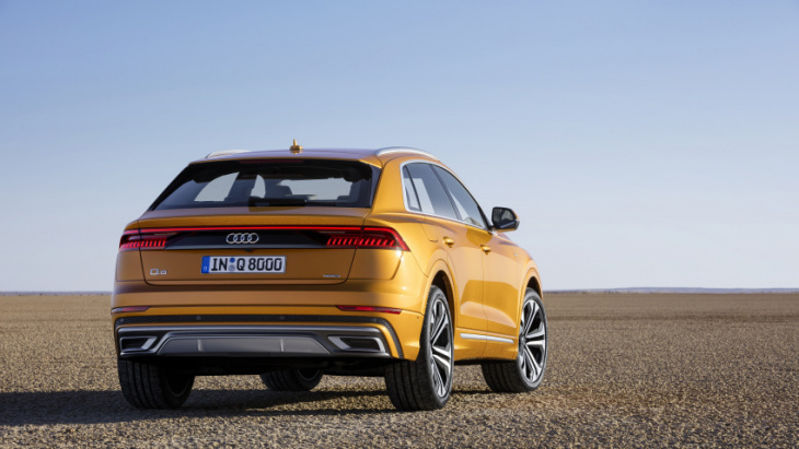 the new face of the q family: the audi q8