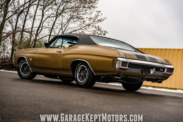 1970 chevy chevelle ss 396 plays the brawny one-owner survivor card like a pro