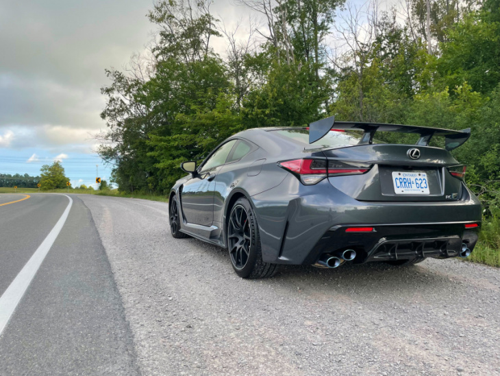review: 2021 lexus rc f track edition