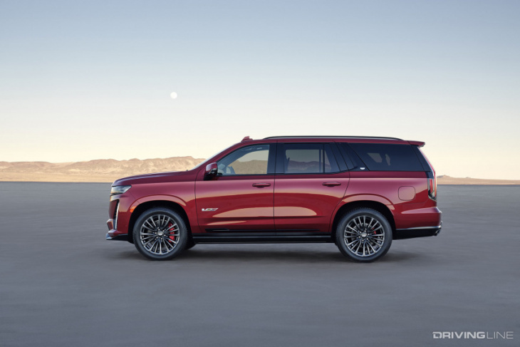 ultimate performance suv: the 2023 cadillac escalade-v is 682 horsepower, $150,000 monster machine